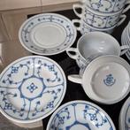 Jager Blau Saks, theepot, 3 eierdopjes, 3 soepkommen, Overige typen, Ophalen of Verzenden, Zo goed als nieuw, Overige stijlen