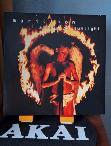 Marillion Afraid of sunlight vinyl met Print beschikbaar voor biedingen