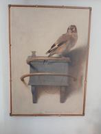 canvasdoek van "het puttertje", Ophalen, 75 tot 100 cm, Schilderij, 75 cm of meer