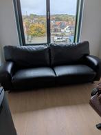Stijlvolle leren bank - comfortabel en tijdloos!, Ophalen, Gebruikt, Driepersoons, 75 tot 100 cm