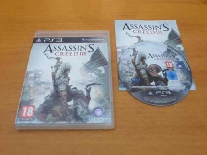 OPRUİMEN | PS3 | Assassin's CREED 3, Spelcomputers en Games, Games | Sony PlayStation 3, Gebruikt, Avontuur en Actie, 1 speler