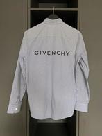 Givenchy backprint logo shirt, Nieuw, Blauw, Halswijdte 38 (S) of kleiner, Ophalen of Verzenden