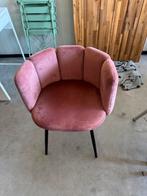 Roze fauteuil, Ophalen, Hout, Overige kleuren, Zo goed als nieuw