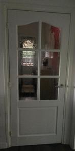 Binnendeur, Doe-het-zelf en Verbouw, 80 tot 100 cm, Gebruikt, Glas, Ophalen