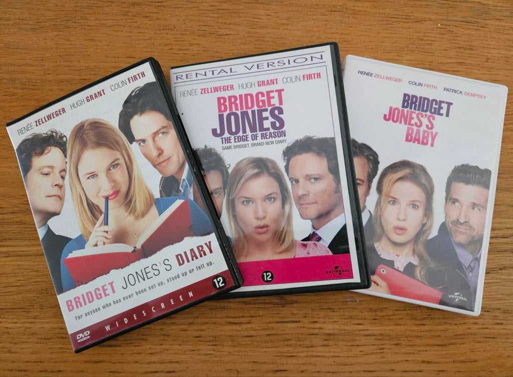 Bridget Jones Films 1-3 DVD, Vanaf 12 jaar, Ophalen of Verzenden, Zo goed als nieuw, Komedie