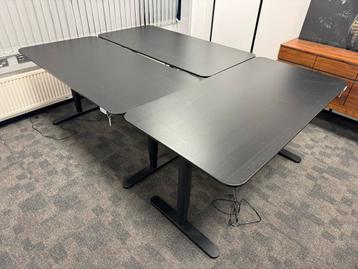 IKEA BEKANT elektrisch zit-sta bureau 160×80 – per stuk - afbeelding 2