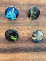 Efteling pins spookslot 3 x en 1 Grand Hotel, Ophalen of Verzenden, Zo goed als nieuw, Button of Speldje