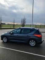 Peugeot 207 1.6 16V SW Outdoor 2007, Auto's, Voorwielaandrijving, Stof, Zwart, 4 cilinders