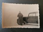 100%orig wo2foto duitse soldaat voertuig aan het front, Verzamelen, Militaria | Tweede Wereldoorlog, Ophalen of Verzenden, Duitsland