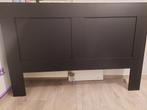 Ikea Brimnes Hoofdbord 160cm, Huis en Inrichting, Slaapkamer | Bedden, Zwart, Tweepersoons, Ophalen of Verzenden, Zo goed als nieuw