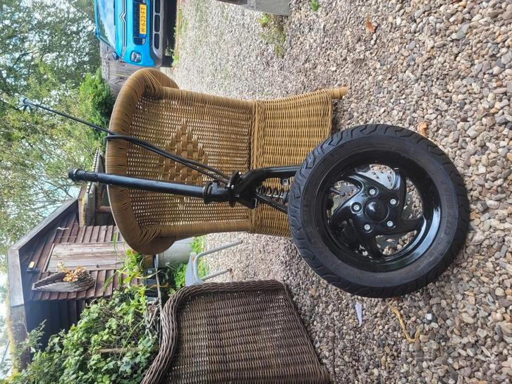Mono voorvork professioneel omgelast., Fietsen en Brommers, Brommeronderdelen | Scooters, Zo goed als nieuw, Piaggio, Overige typen