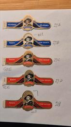 Sigarenbanden, Verzamelen, Rookartikelen, Aanstekers en Luciferdoosjes, Ophalen, Sigarenbandjes