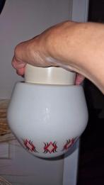 Vintage plafonnière met lamp bij, Ophalen