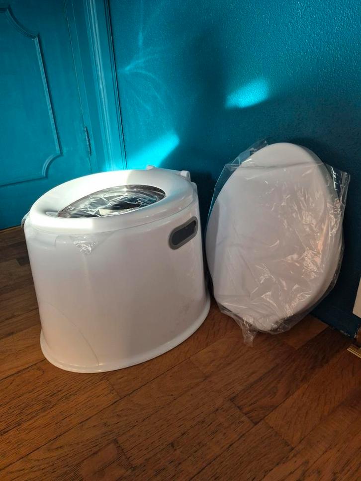 Costway Camping Toilet - Draagbaar & Hygiënisch, Caravans en Kamperen, Kampeeraccessoires, Nieuw, Ophalen of Verzenden