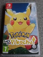 Nintendo Switch Game Pokémon Let's Go Pikachu!, Vechten, 2 spelers, Ophalen of Verzenden, Zo goed als nieuw