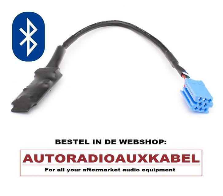 Fiat Punto Grande Evo Bluetooth Muziek streaming Aux kabel, Auto diversen, Autoradio's, Nieuw, Ophalen of Verzenden