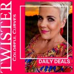 LEEGVERKOOP! Plussize TWISTER, Kleding | Dames, Grote Maten, Overige typen, Overige kleuren, Nieuw, Ophalen of Verzenden