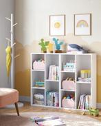 Boekenplank-50 x 24 x 80 cm, Wit LBC25WT, Huis en Inrichting, Ophalen of Verzenden, Nieuw