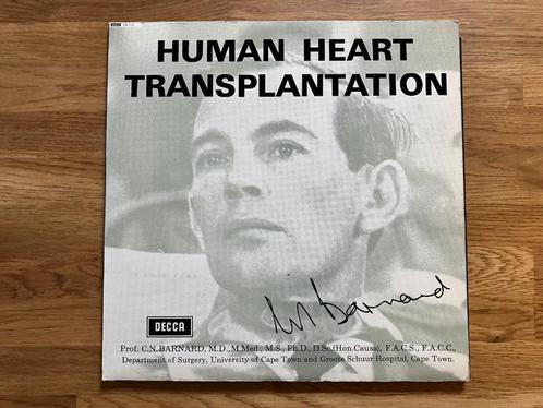 Prof. C.N. Barnard / Human Heart Transplantation, Cd's en Dvd's, Vinyl | Pop, Gebruikt, 1980 tot 2000, Verzenden