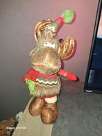 Kerst knuffel rendier 35 cm hoog, Ophalen of Verzenden, Zo goed als nieuw