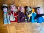 Gehaakte poppenkast poppen, Kinderen en Baby's, Speelgoed | Poppen, Ophalen of Verzenden, Gebruikt, Overige typen