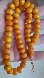 Antieke Faturan rozenkrans" Egg Yolk ", Sieraden, Tassen en Uiterlijk, Antieke sieraden, Ophalen of Verzenden, Overige materialen