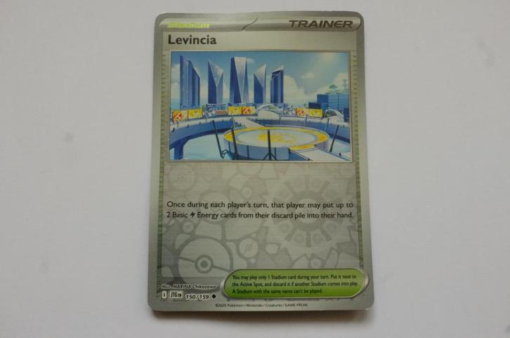 Pokémon Levincia 150/159 hologram, Hobby en Vrije tijd, Verzamelkaartspellen | Pokémon, Gebruikt, Losse kaart, Ophalen of Verzenden