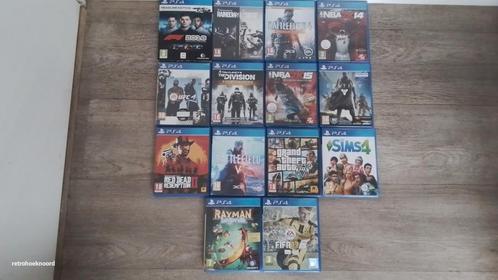 Diverse Playstation 4 games UPDATE 14/09, Spelcomputers en Games, Games | Sony PlayStation 4, Zo goed als nieuw, Sport, 3 spelers of meer