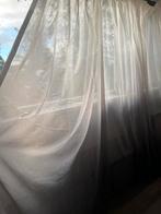 Luxe Vitrage/Gordijnen, in between, ombre grijs, Huis en Inrichting, 200 cm of meer, Wit, 150 tot 200 cm, Ophalen of Verzenden