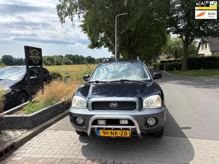 Hyundai Santa Fe 2.0i-16V 25 Edition AIRCO,ELEKT PAKKET,DAKR, Auto's, Hyundai, Bedrijf, Te koop, Santa Fe, ABS, Airbags, Airconditioning