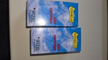 2 zwarte cartridges 912XL 123inkt huismerk beschikbaar voor biedingen