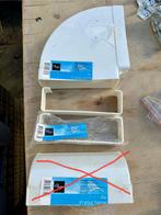 Plieger T125 hoekstuk ventilatiekoker 204x60mm, Ophalen of Verzenden, Nieuw