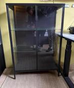 Vitrinekast ikea rudsta, Ophalen, Met deur(en), 100 tot 150 cm, Glas