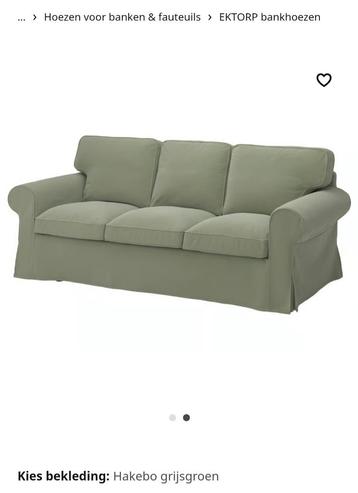Ektorp hoes 3 zitsbank 