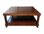 Cassina - design Frank Lloyd Wright - model Robie salontafel, Gebruikt, 50 tot 100 cm, Vierkant, Mid Century Modern