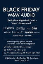 BLACK FRIDAY bij W&W Audio – vanaf dit weekend!, Audio, Tv en Foto, Luidsprekers, Ophalen of Verzenden, W&WAudio, Info@wenwaudio.nl