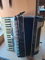 Accordeon, Muziek en Instrumenten, Accordeons, Gebruikt, 80-bas, Met koffer, Toetsaccordeon