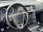 Volvo V60 2.0 T5 R-Design | APK 30-09-2026 | Keyless | Stoel, Auto's, Voorwielaandrijving, Euro 5, Stof, Zwart