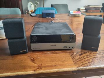 Philips CD Speler met Bose Speakers beschikbaar voor biedingen