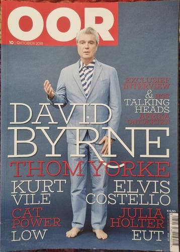 OOR 10-2018 David Byrne Thom Yorke Kurt Vile Elvis Costello beschikbaar voor biedingen