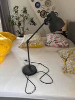 Te koop: IKEA Hektar Bureaulamp - Donkergrijs, Ophalen, Zo goed als nieuw, Metaal, Minder dan 50 cm