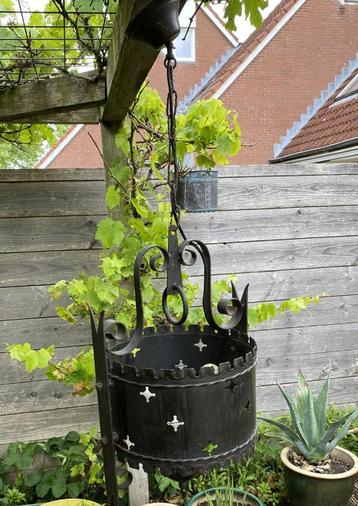 Leuke Kasteel Lamp - vintage brocante landelijk brutalist beschikbaar voor biedingen