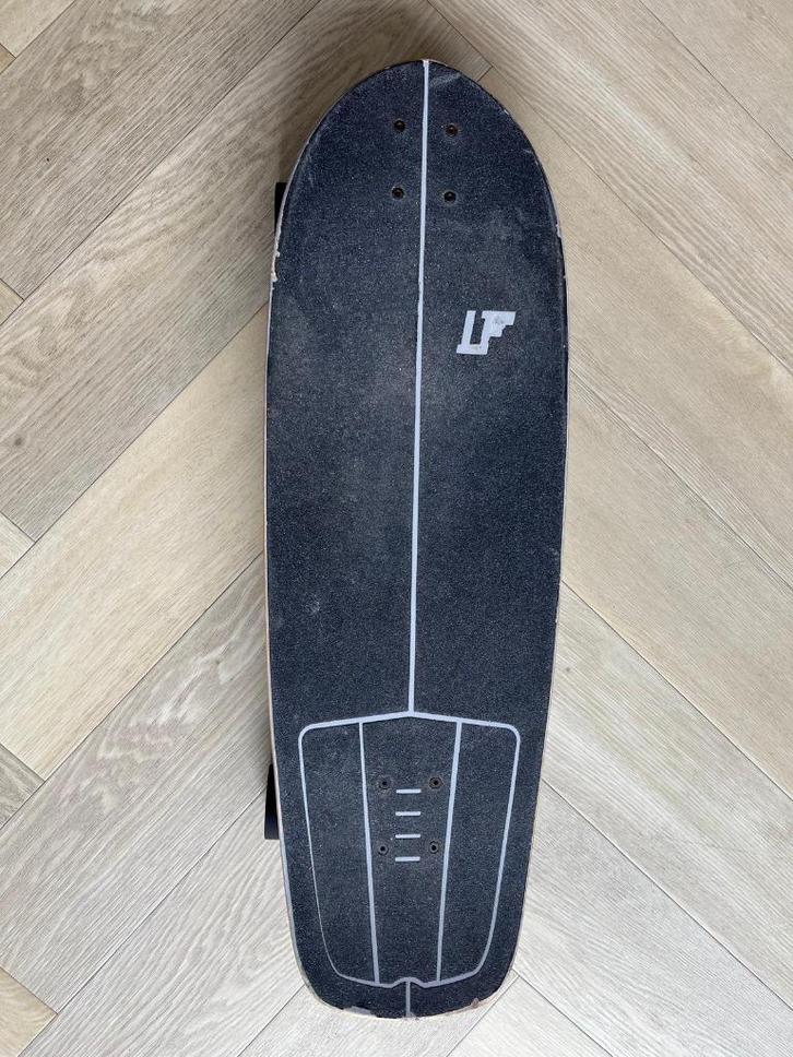 Quiksilver Leonardo Fioravanti Surfskate 30" - Goede staat, Sport en Fitness, Skateboarden, Gebruikt, Skateboard, Ophalen of Verzenden