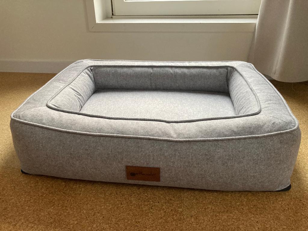 Hondenmand Petlando - grijs - stijlvol - luxe - M, Dieren en Toebehoren, Hondenmanden, Ophalen of Verzenden, Nieuw, Katoen