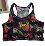 Mooie NIEUWE! VINGINO racer top Flower maat XXL-164/176., Nacht- of Onderkleding, Nieuw, Vingino, Verzenden