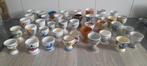 Collectie Eierdopjes 115 stuks van verzameling ook Brocante, Ophalen