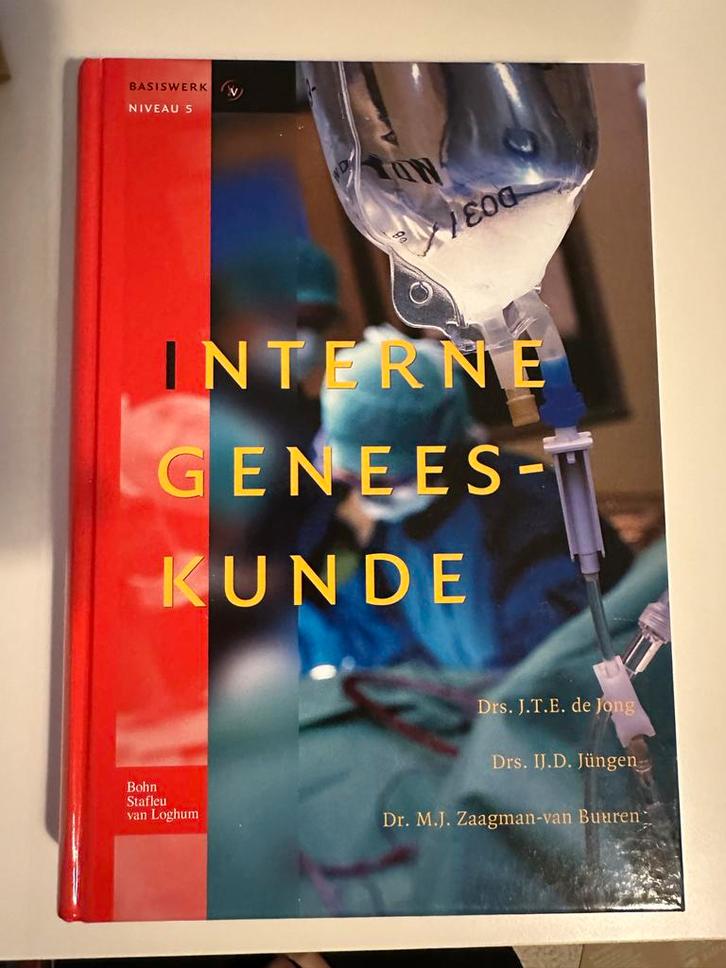 Interne Geneeskunde - HBO Verpleegkunde, Boeken, Schoolboeken, Zo goed als nieuw, Ophalen of Verzenden