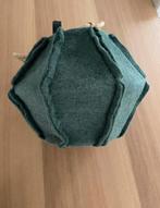 Groene stoffen Hanglamp, Ophalen of Verzenden, Zo goed als nieuw, Stof, Minder dan 50 cm