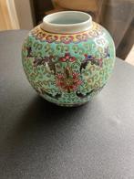 China | turquoise Bao Xiang Hua gemberpot | na 1940, Antiek en Kunst, Antiek | Porselein, Ophalen of Verzenden