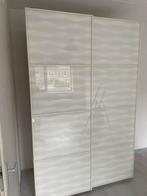 Schuifdeuren ikea pax kast 236x150 wit glas, Huis en Inrichting, Kasten | Kledingkasten, 200 cm of meer, Ophalen of Verzenden